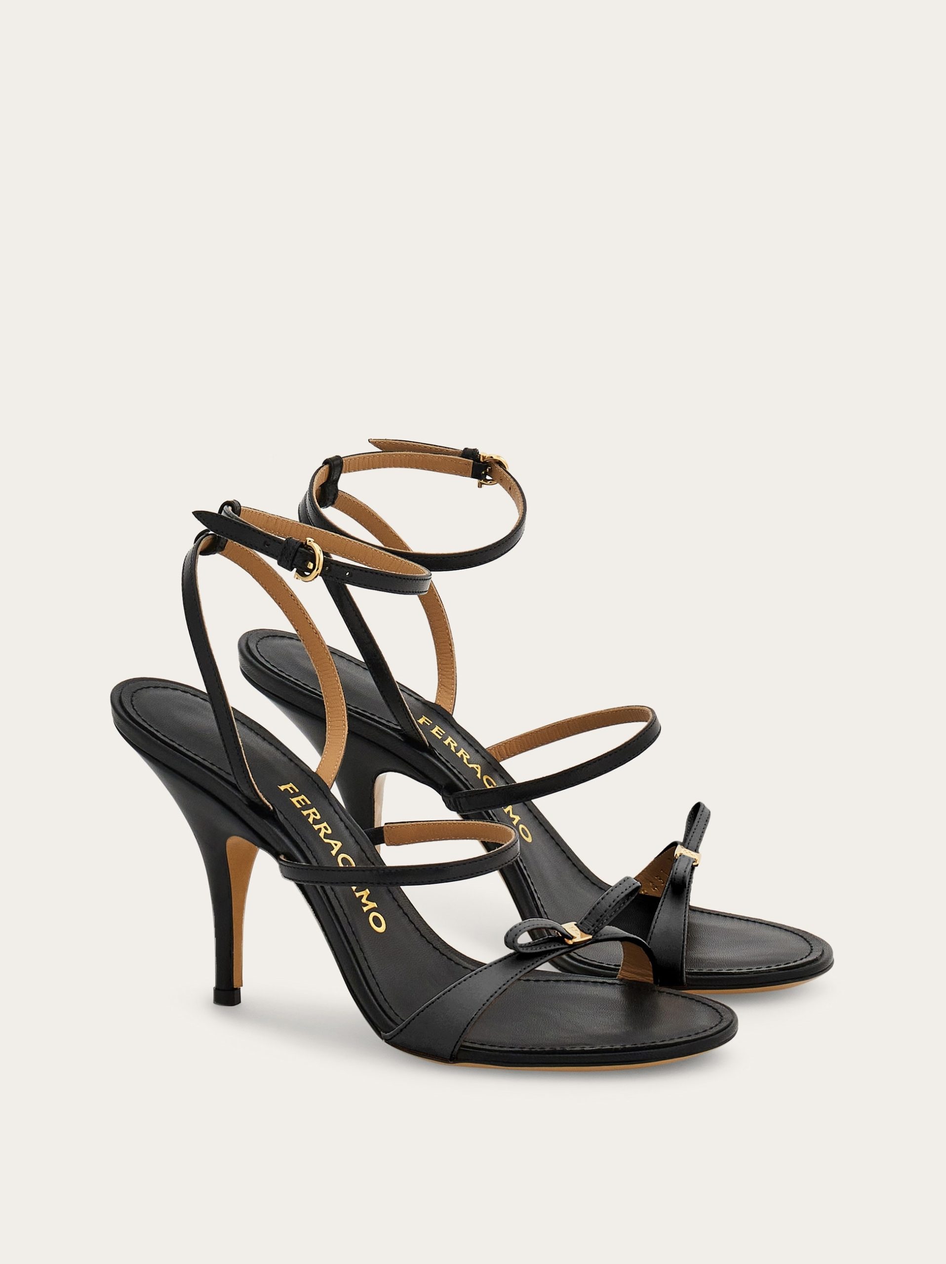 Ferragamo Strappy sandal with mini bow - Image 3